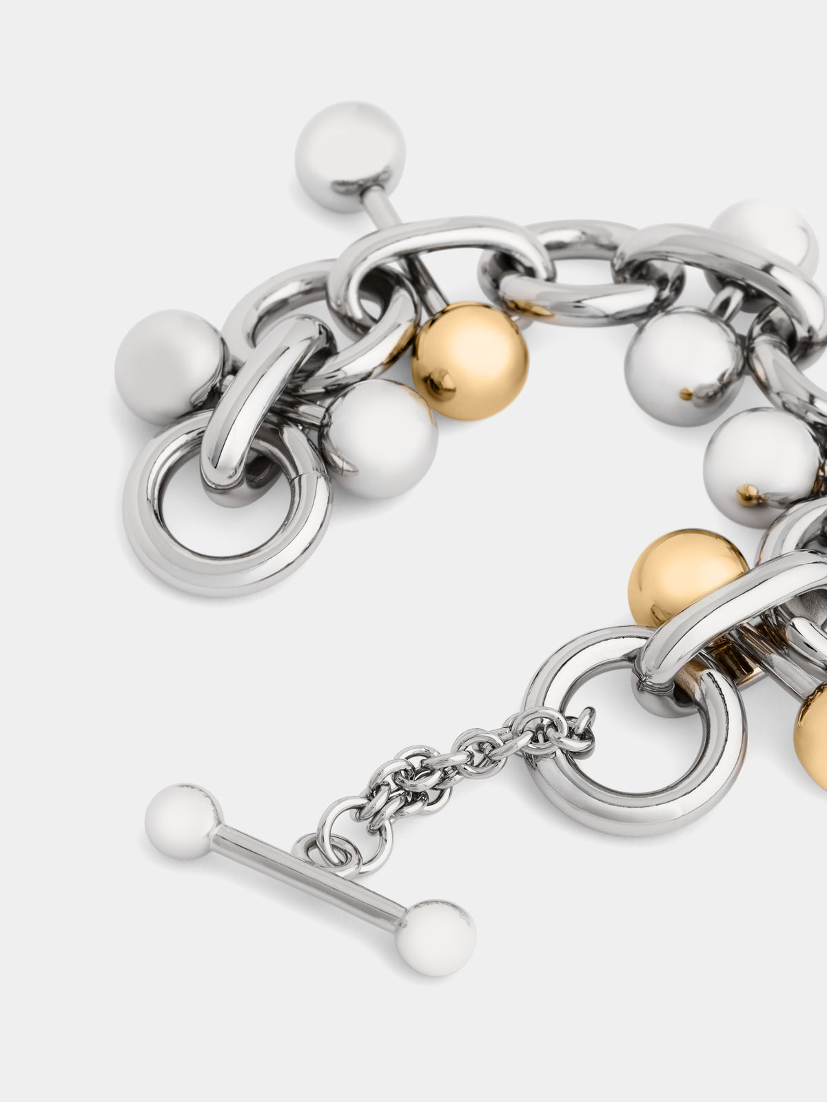 Bicolor archival-inspired bracelet
