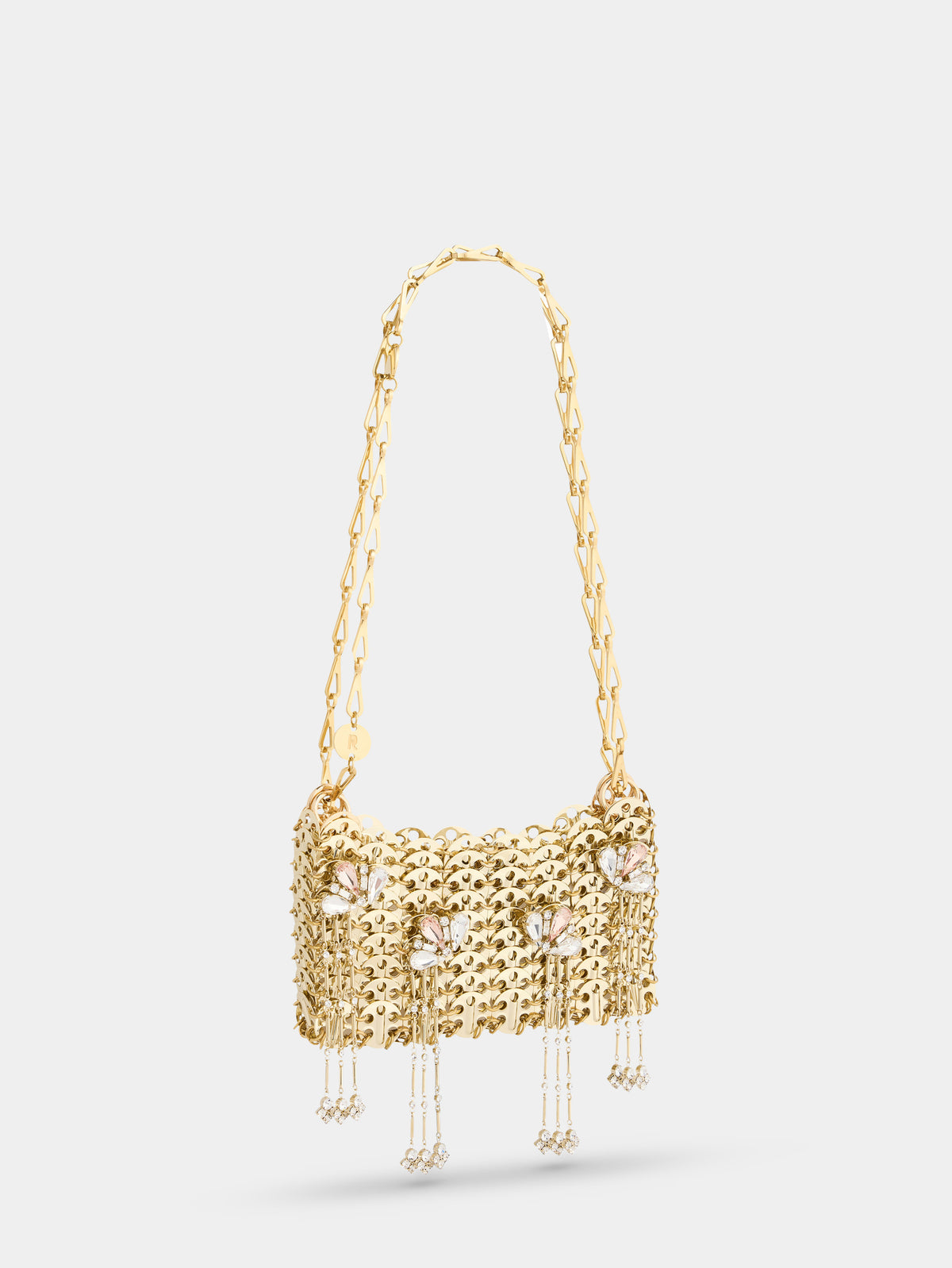 1969 Nano light gold bag with pink and light gold signature jewels - Image 2