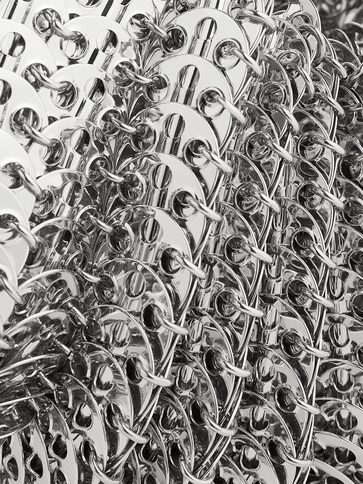 1969 Purse silver metal bag
