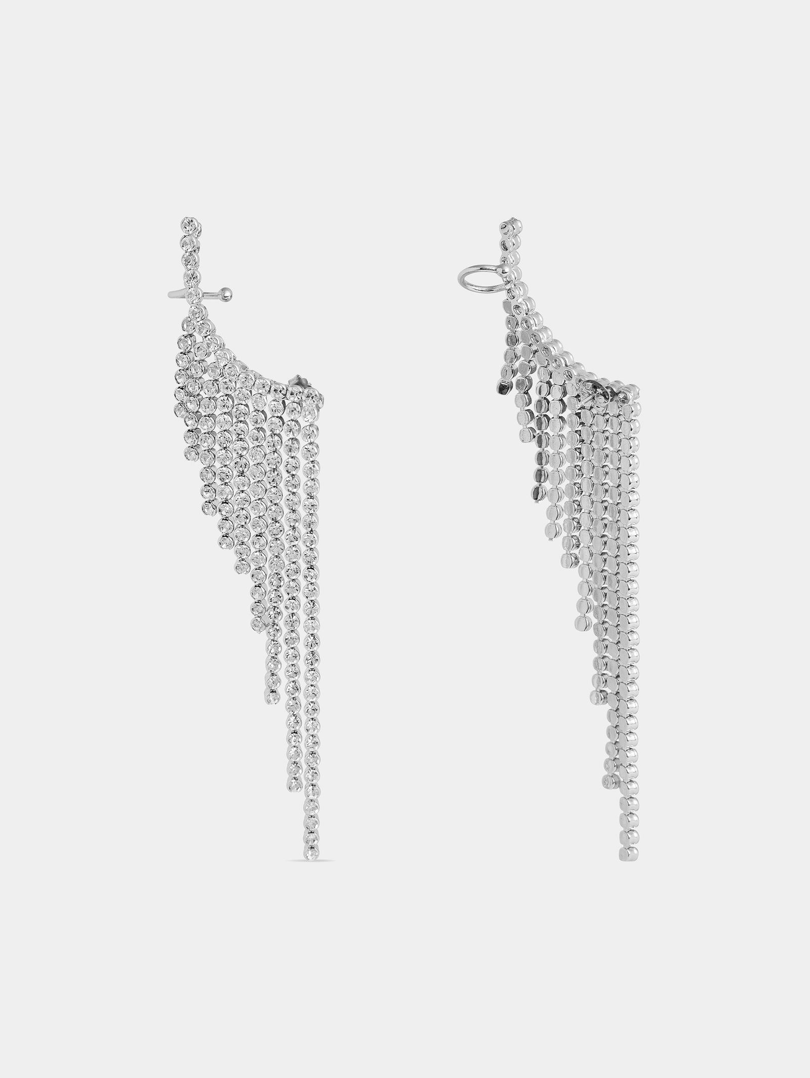 Crystal earrings position 3 - Image 3