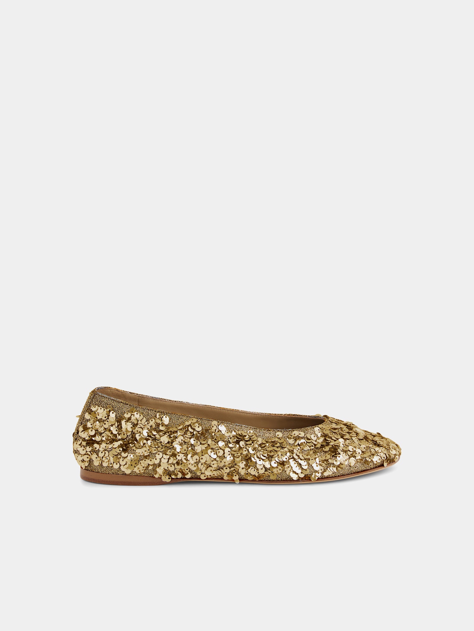Ballerina with sequins gold position 1 - Image 1