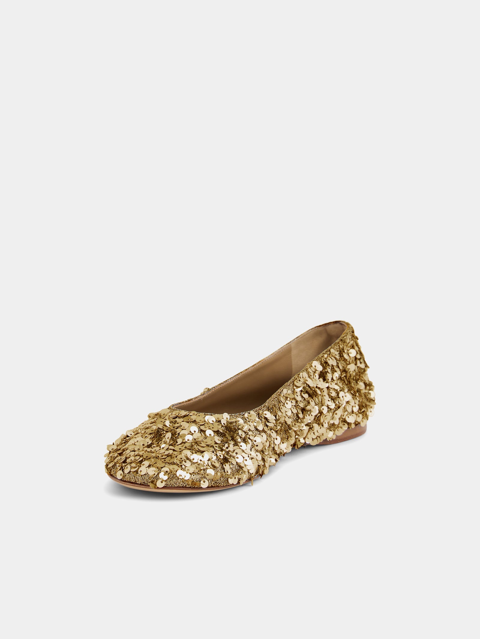 Ballerina with sequins gold position 2 - Image 2