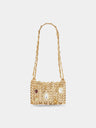 1969 gold nano bag with charms