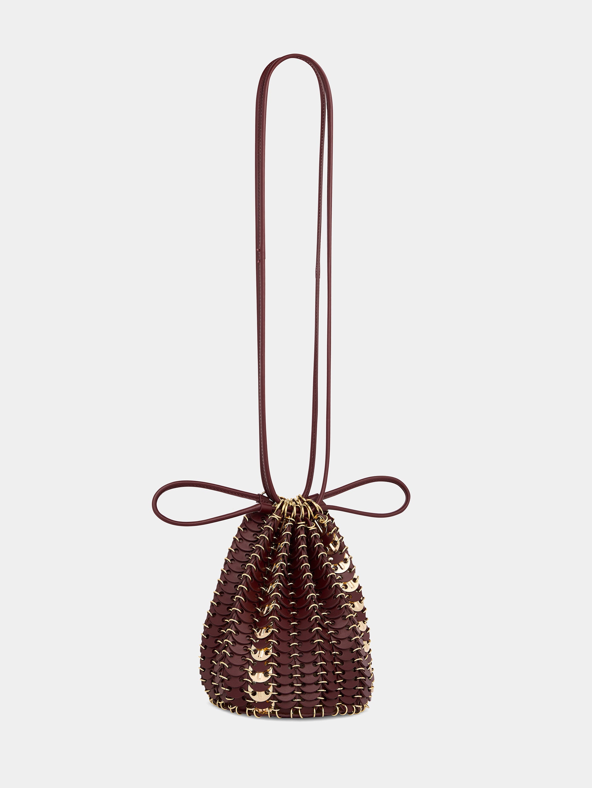 Bucket reversible Flip bag in leather position 4