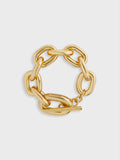 Gold XL link bracelet