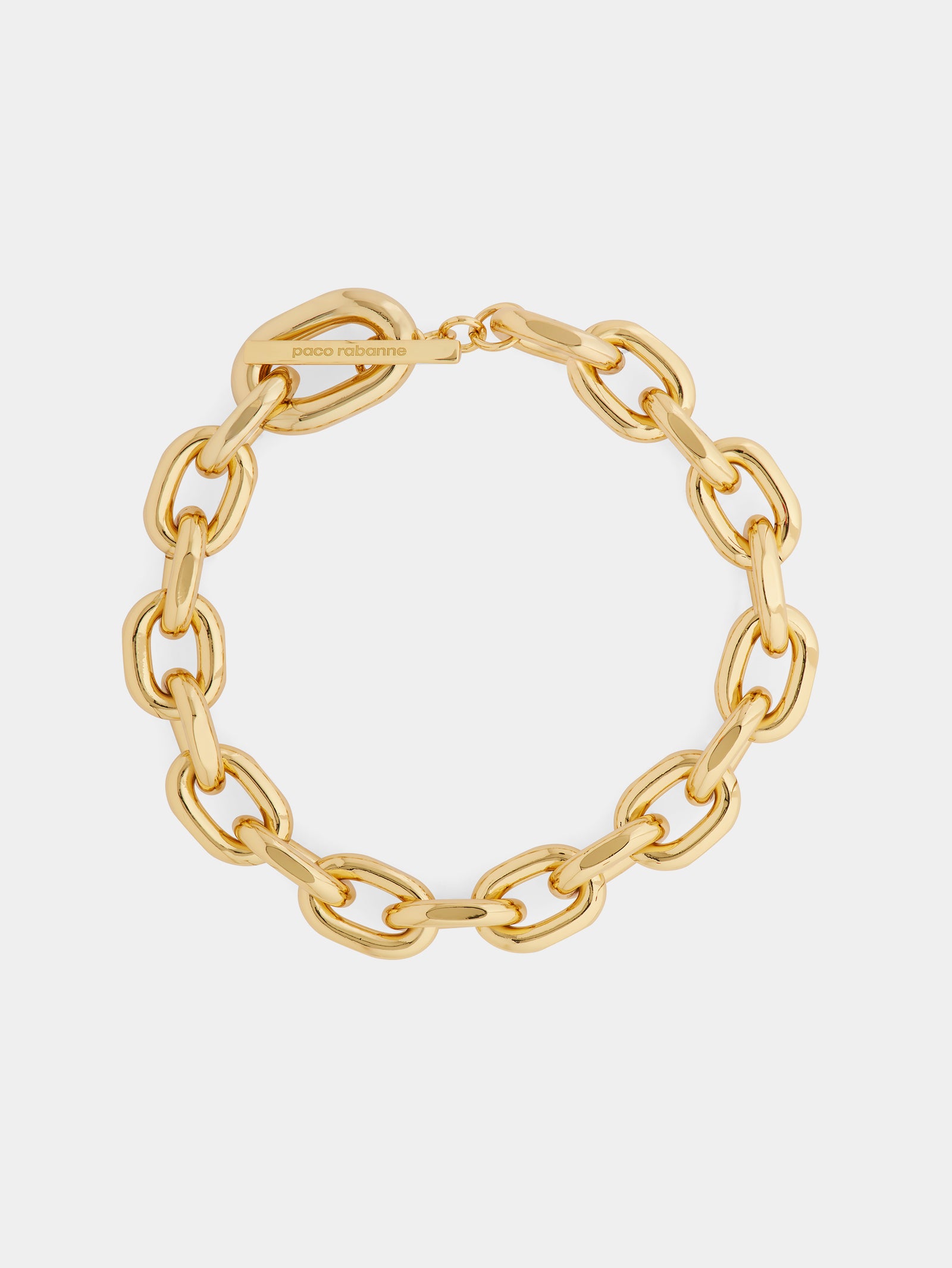Gold XL Link necklace position 1 - Image 1