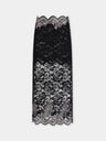 Midi skirt in lace