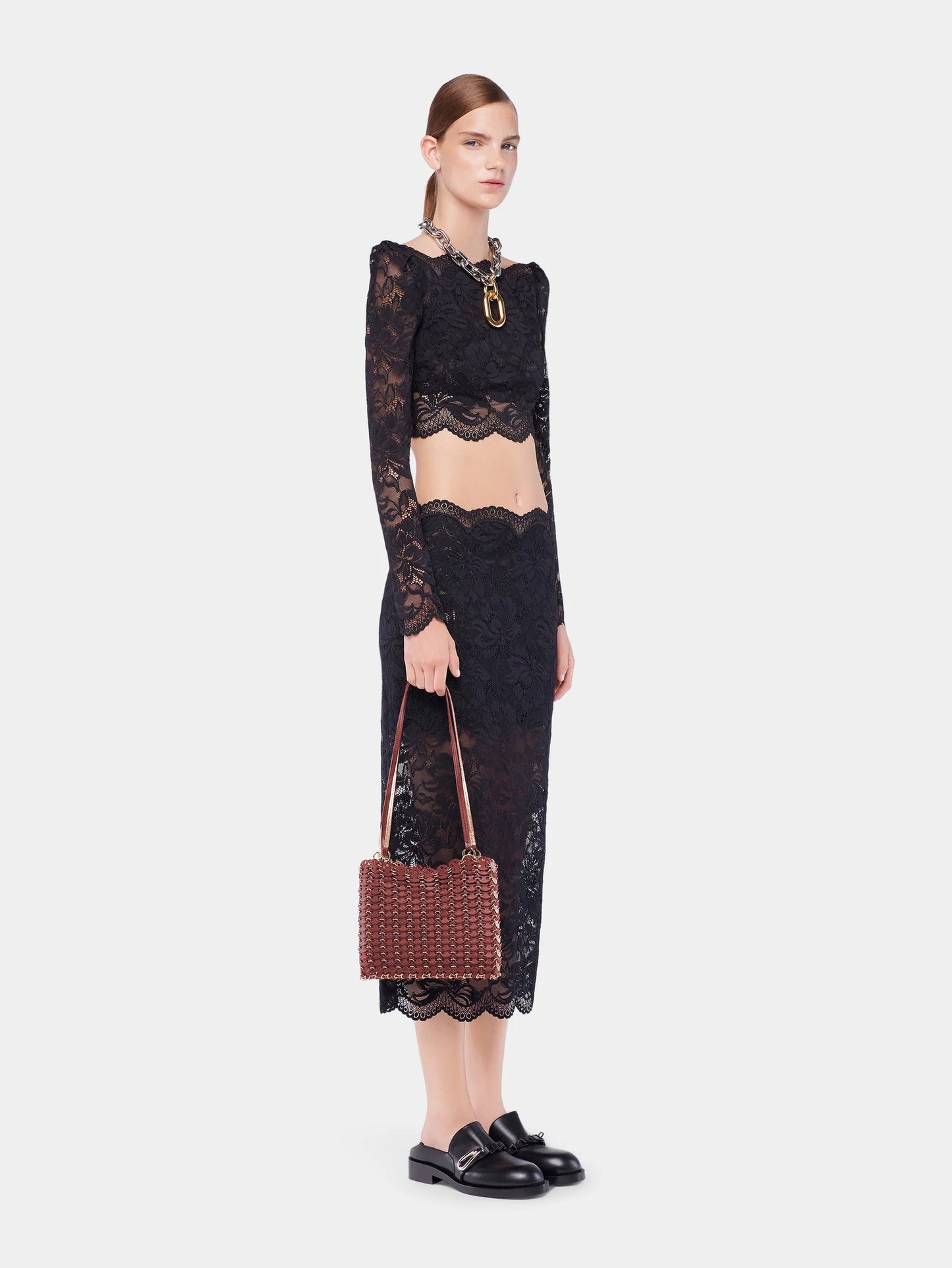 1969 reversible Flip bag in leather