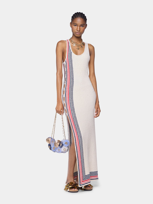 Long dress in terry jersey - Image 2
