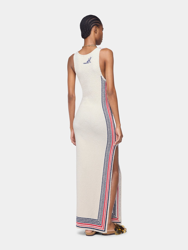 Long dress in terry jersey - Image 3