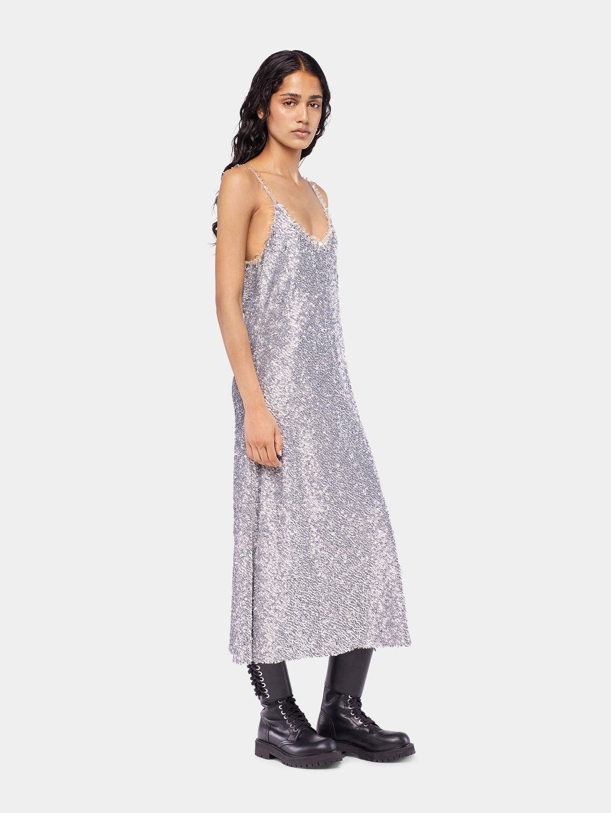 Midi sequin dress position 3