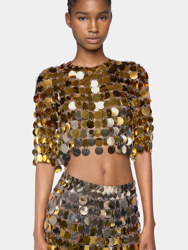 Cropped top in gradient assembly - Image 3