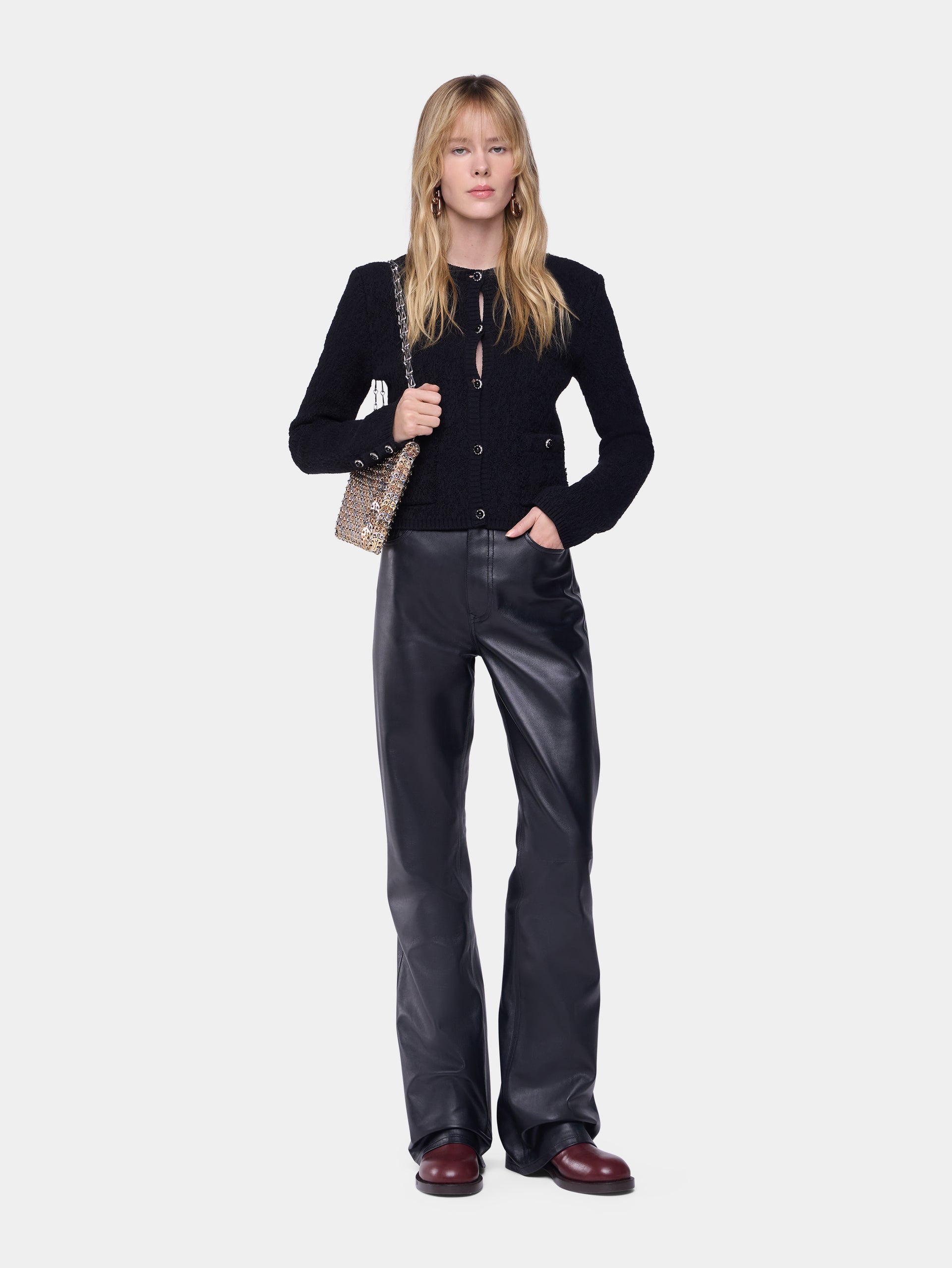 Trousers in leather position 2