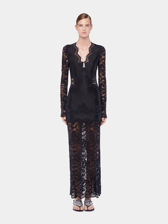 Long lace dress - Image 2