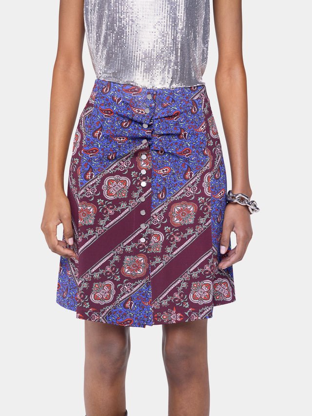 Circle short skirt in jersey - Image 2