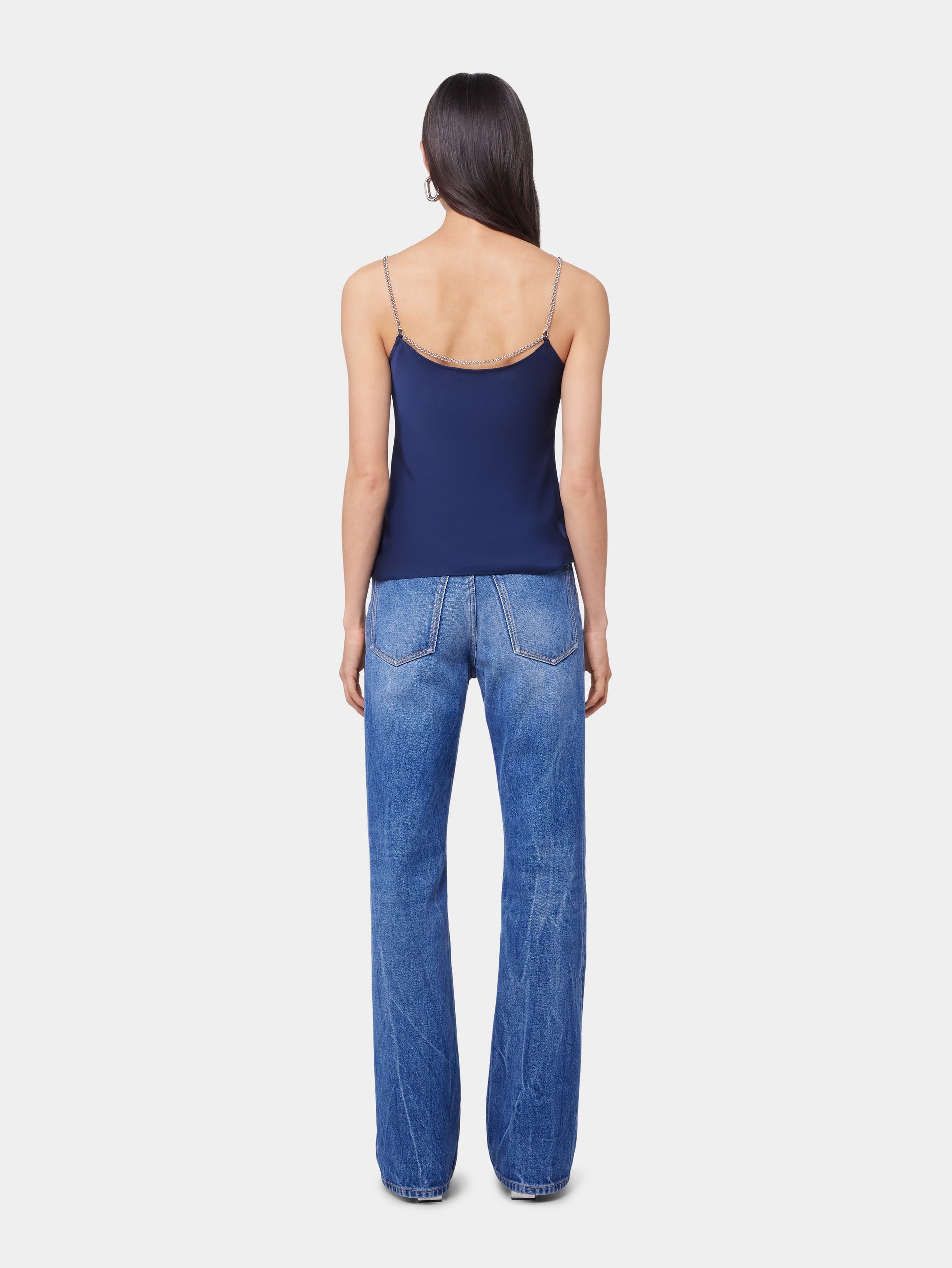 Signature jeans with 1969 metal discs