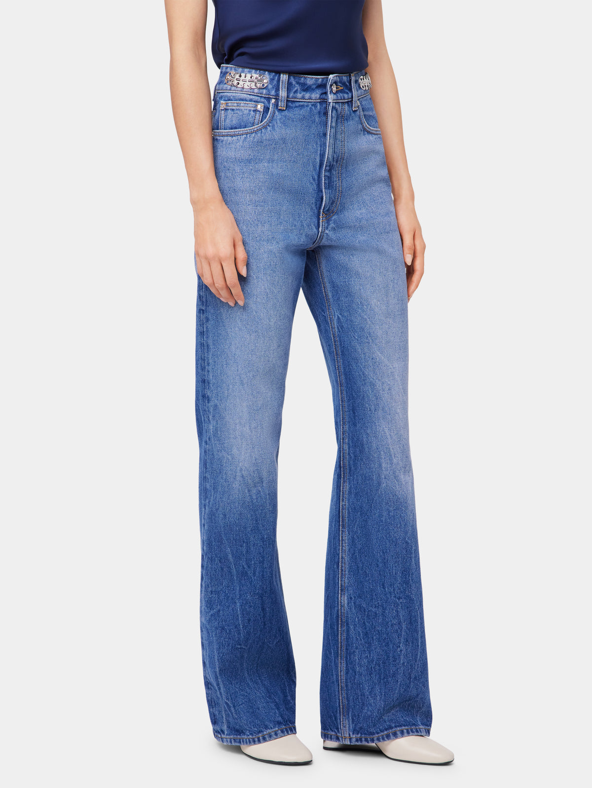 Signature jeans with 1969 metal discs - Image 3