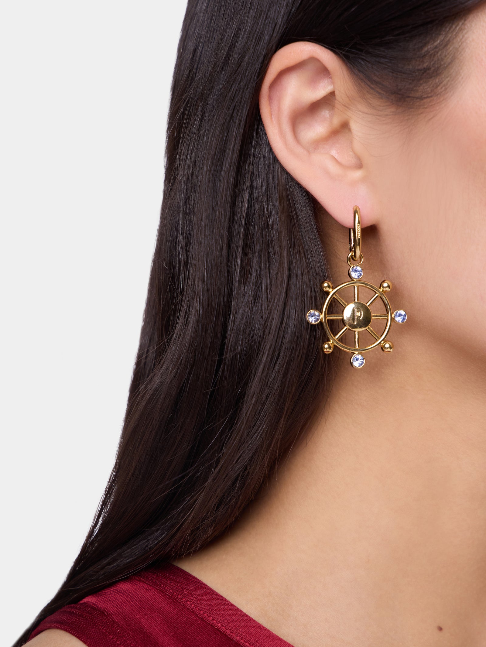Rudder earrings position 3 - Image 3