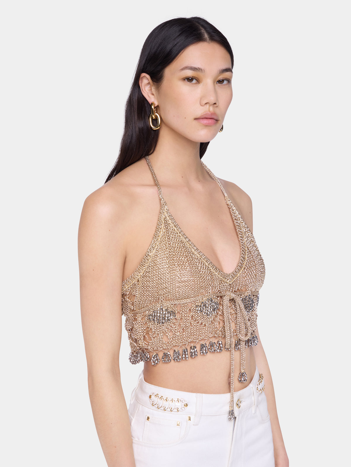 Bralette in crochet position 3