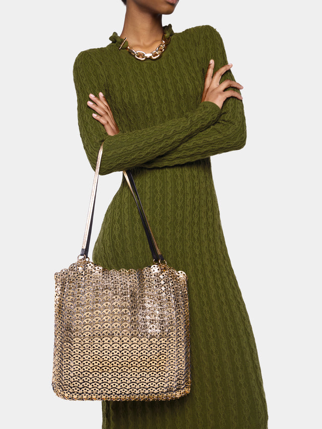 1969 reversible tote flip bag in leather - Image 3