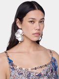 Shell discs earrings position 1