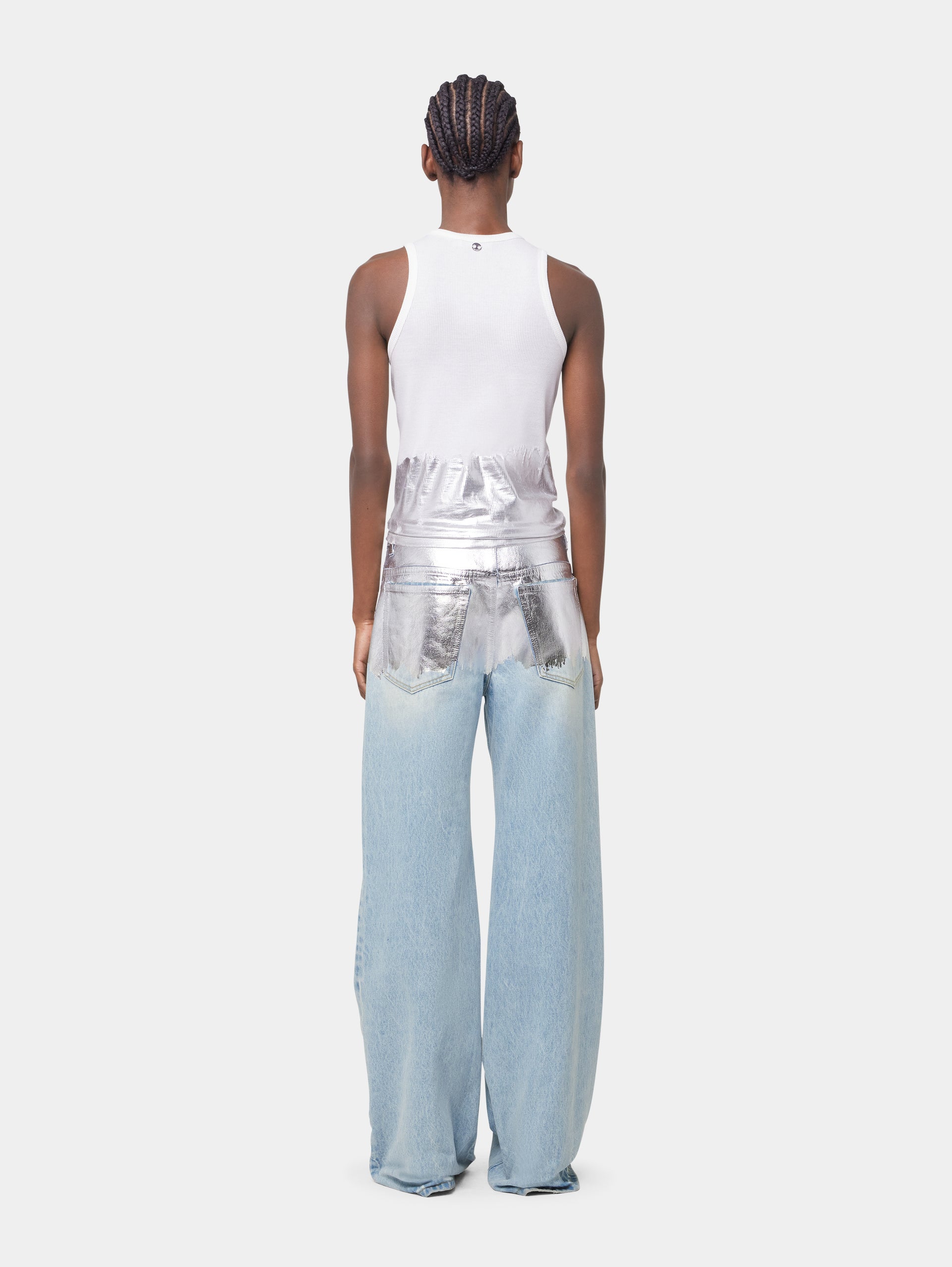 BAGGY TROUSERS IN DENIM position 6