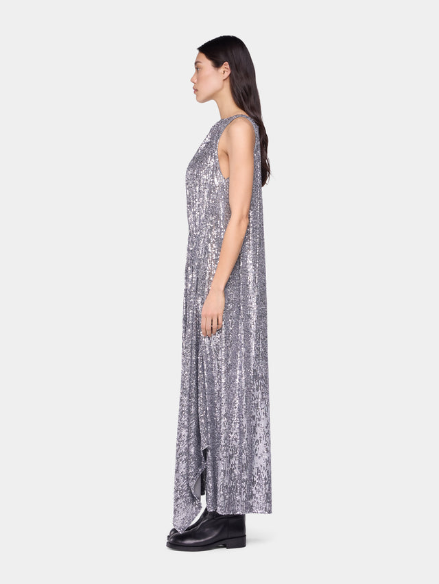Midi dress in sequins - Image 3