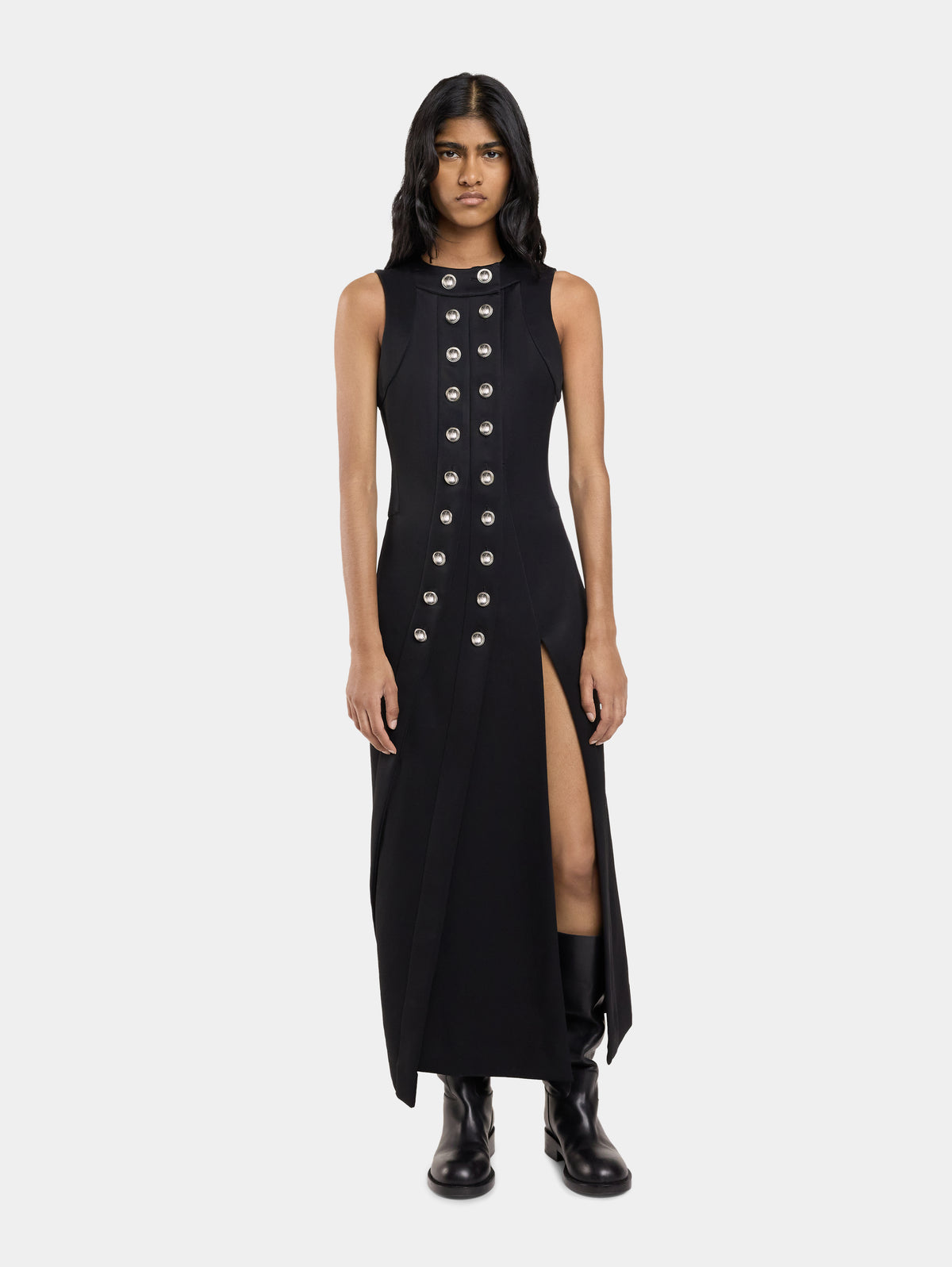 LONG DRESS IN JERSEY - Image 1