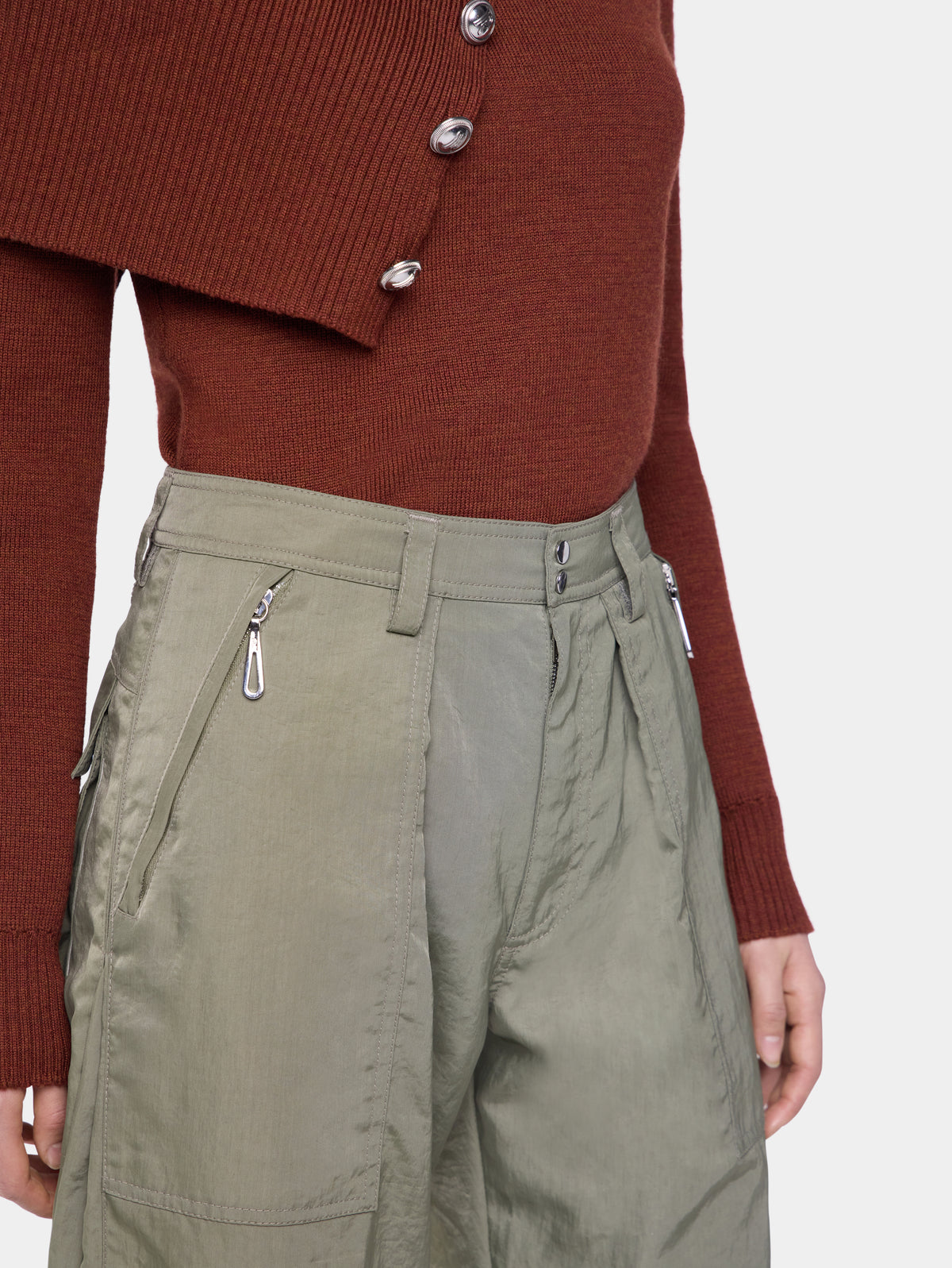 Cargo trousers in technical fabric position 5