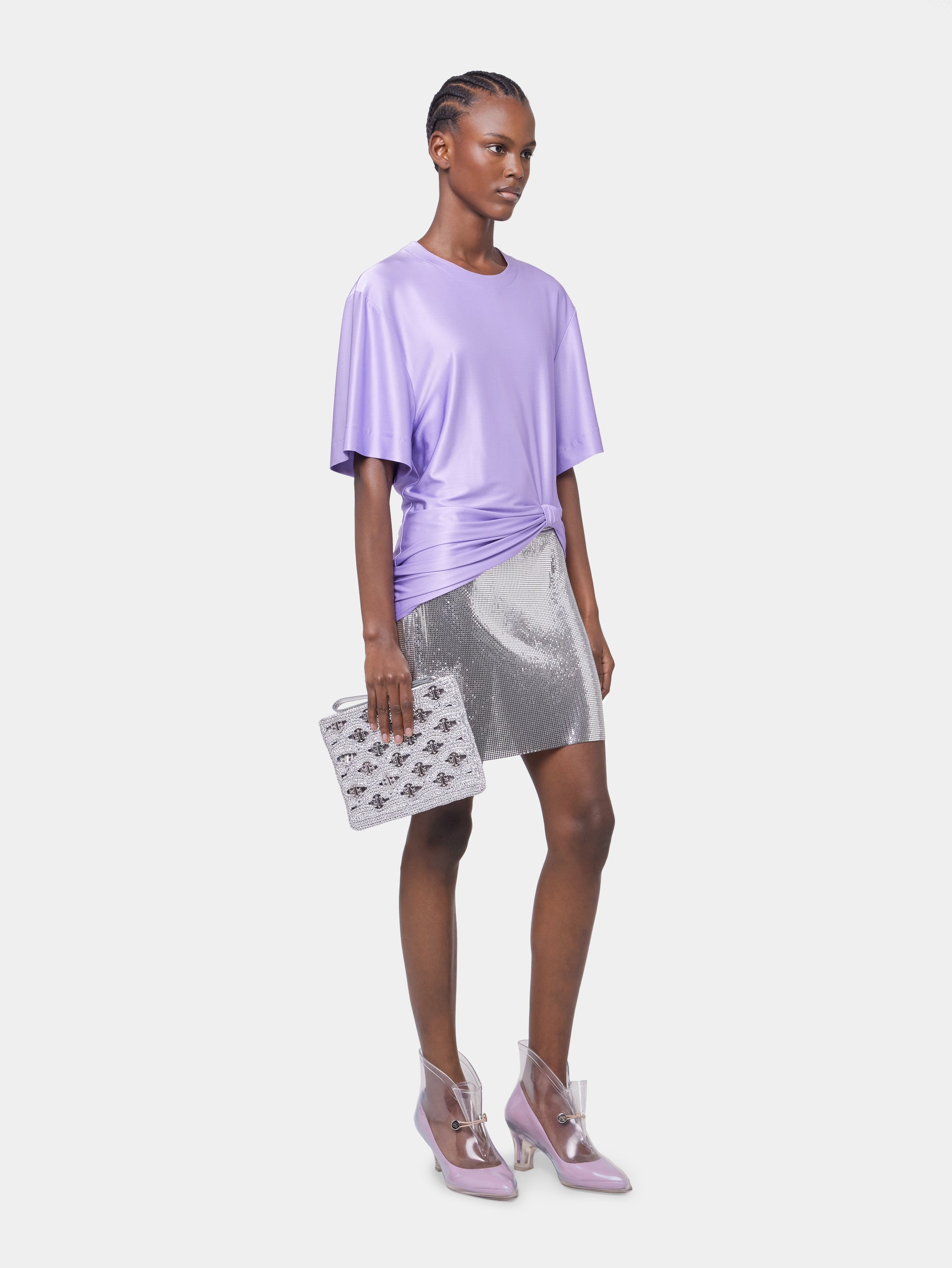 LAVENDER TEE-SHIRT IN JERSEY position 3