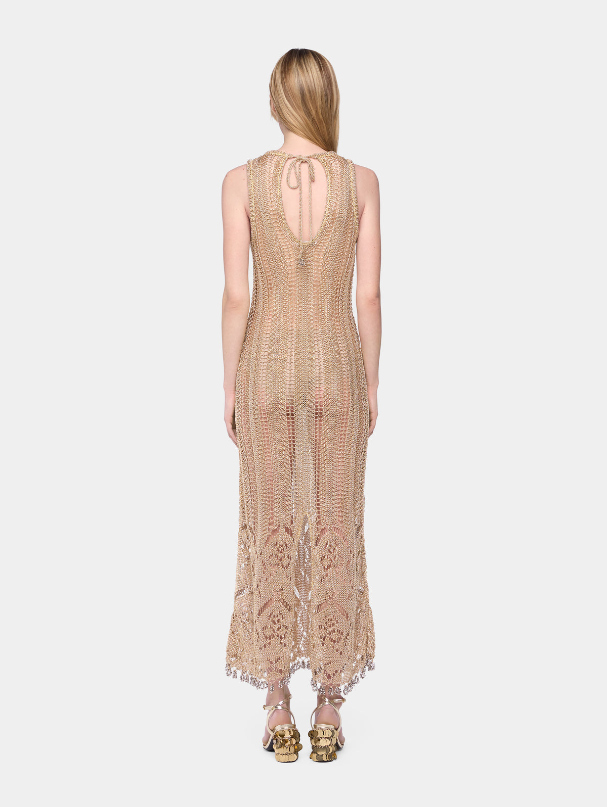 Long dress in crochet position 5
