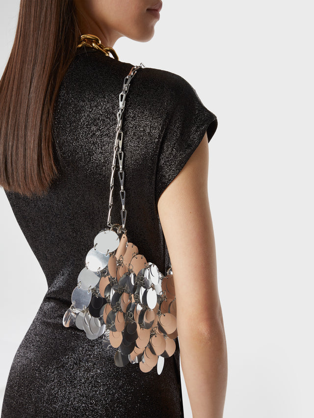 Silver sparkle discs nano bag - Image 3