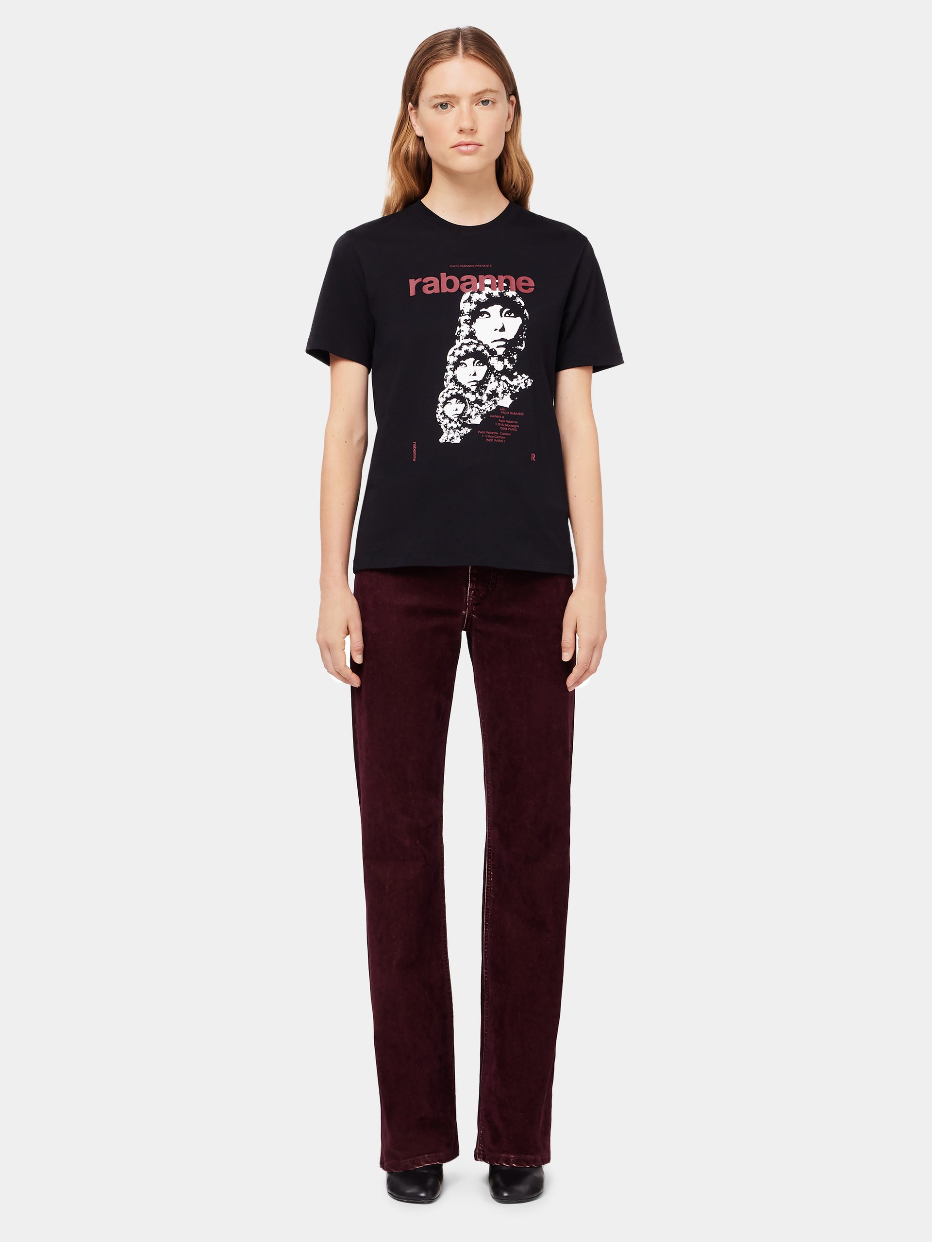 T-shirt inspiration Visconti noir