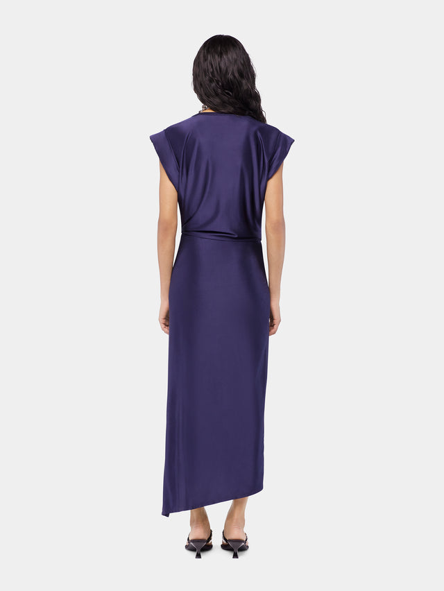 Midi piercing jersey dress - Image 3