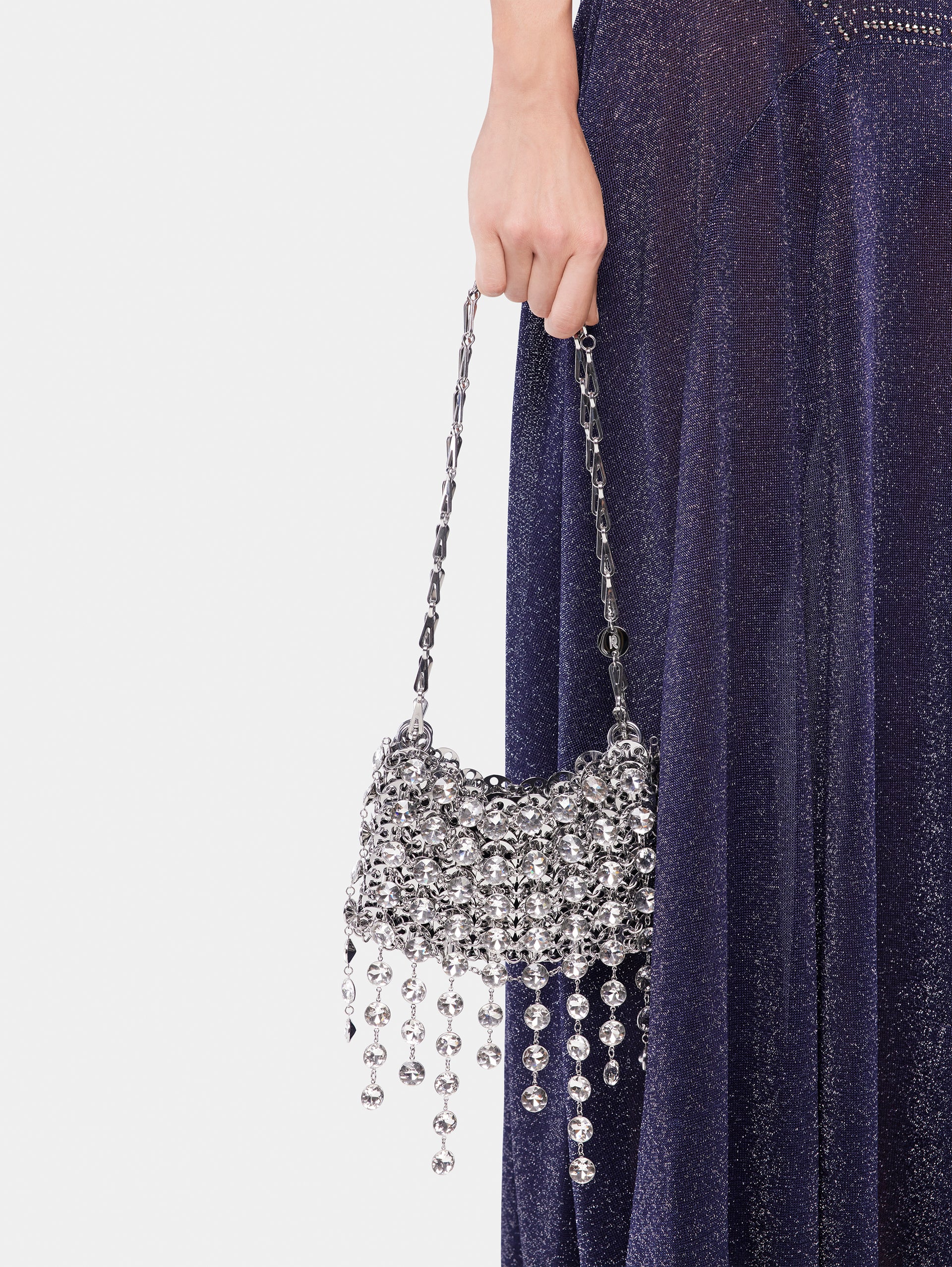 2969 Strass Nano bag silver position 2