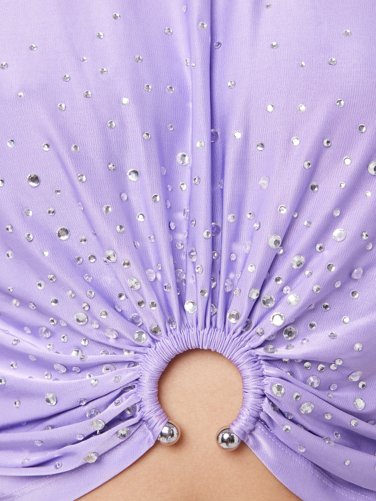 LAVENDER PIERCING TEE-SHIRT IN JERSEY position 7