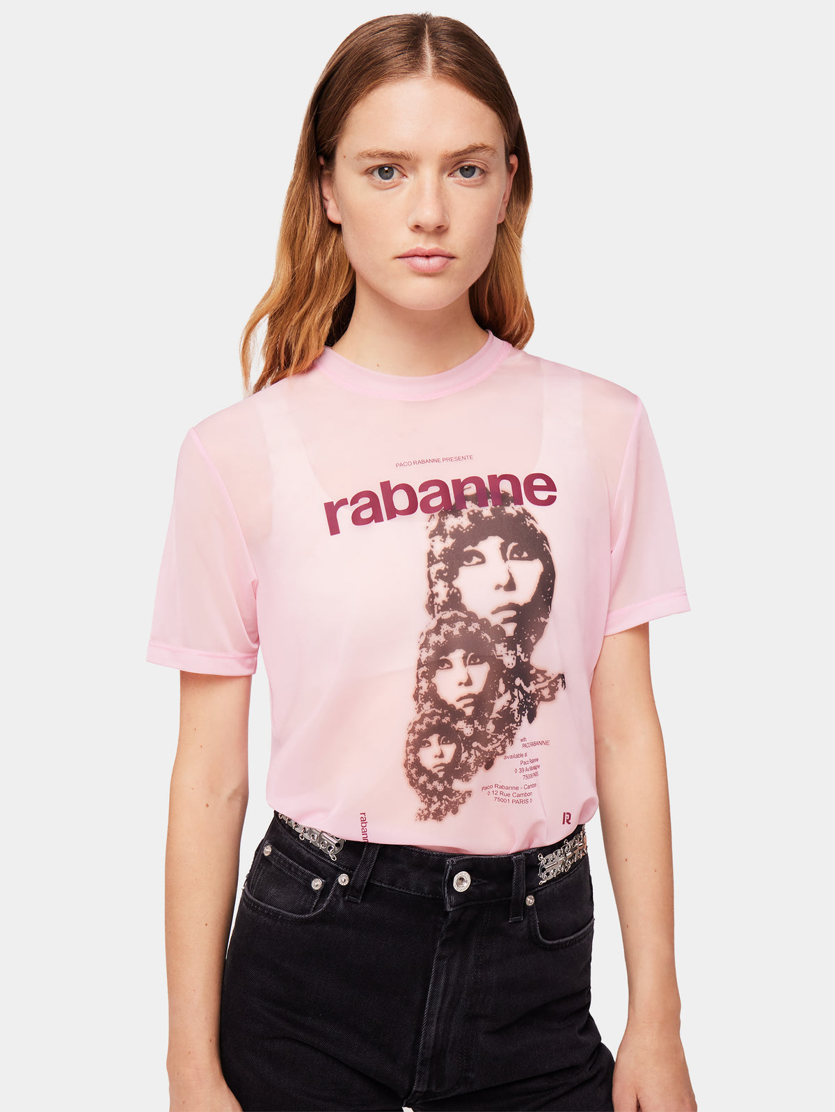 Pink Visconti-inspired T-shirt
