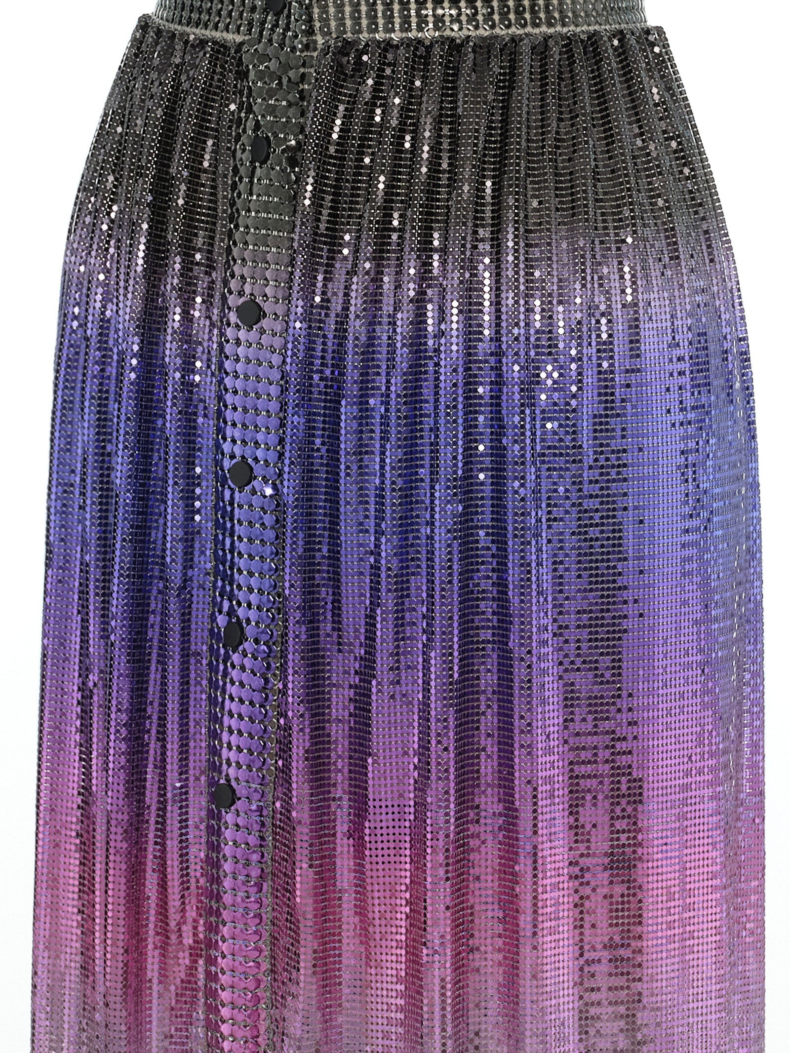 Mid length buttoned skirt position 2 - Image 2