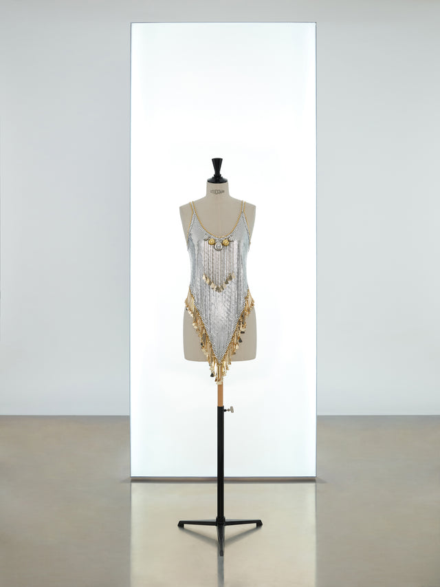 Strap tunic made in iconic mesh - Image 1