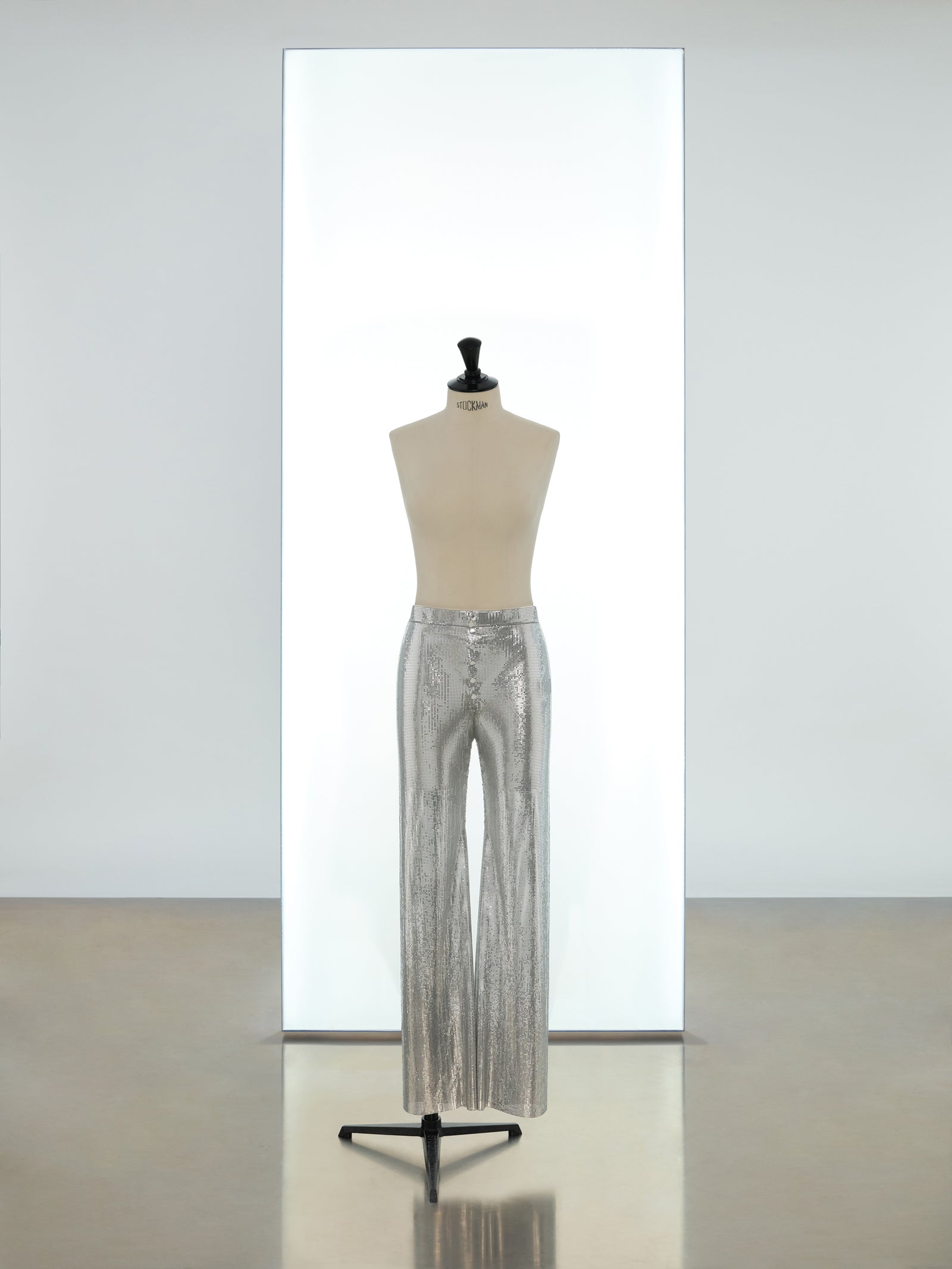 Buttoned iconic mesh pants position 1 - Image 1