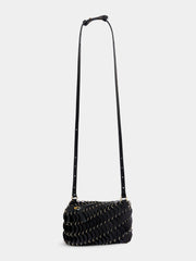 Black Paco crossbody leather bag