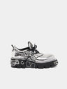 RABANNE x NEW ROCK SILVER SHOES