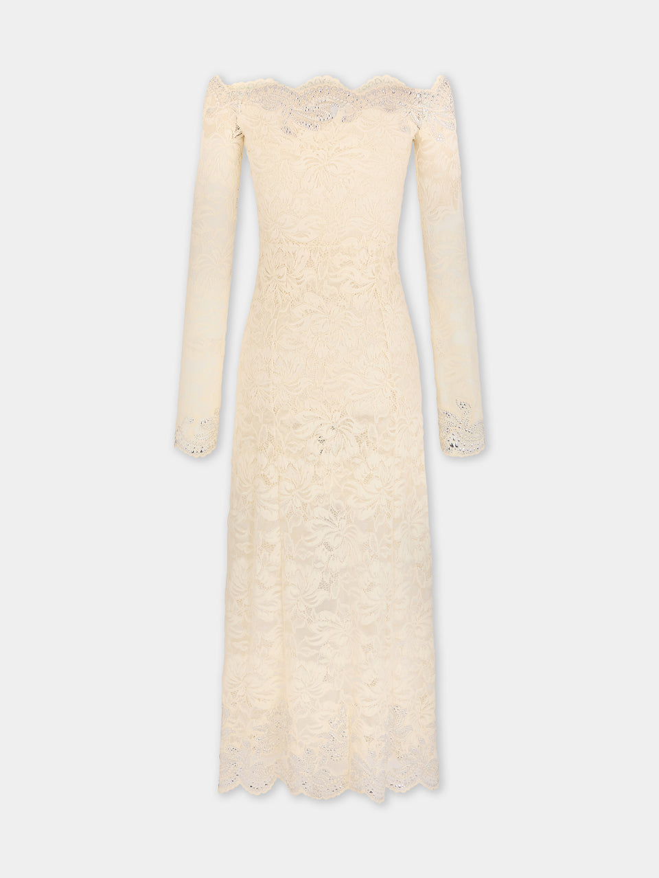 Long dress in lace - Image 2