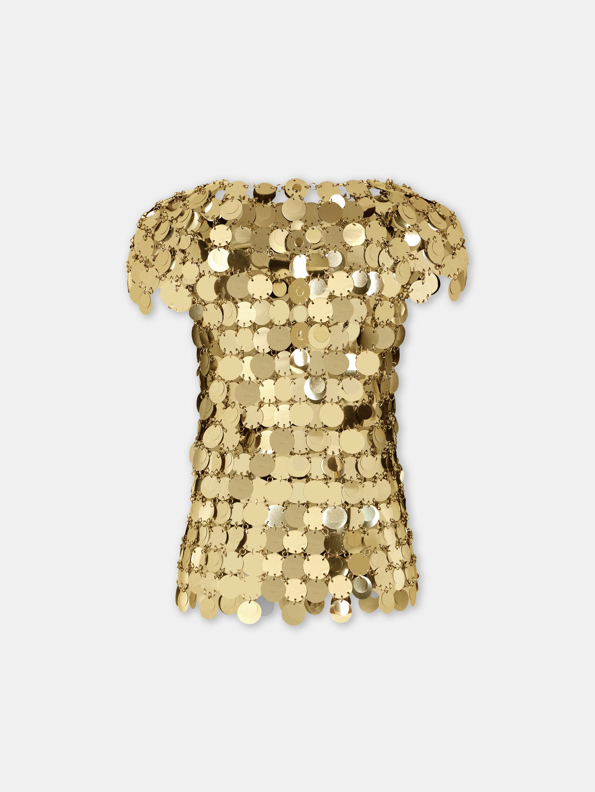The gold Sparkle disc top