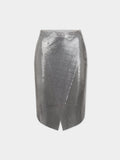 Chainmail wrap skirt