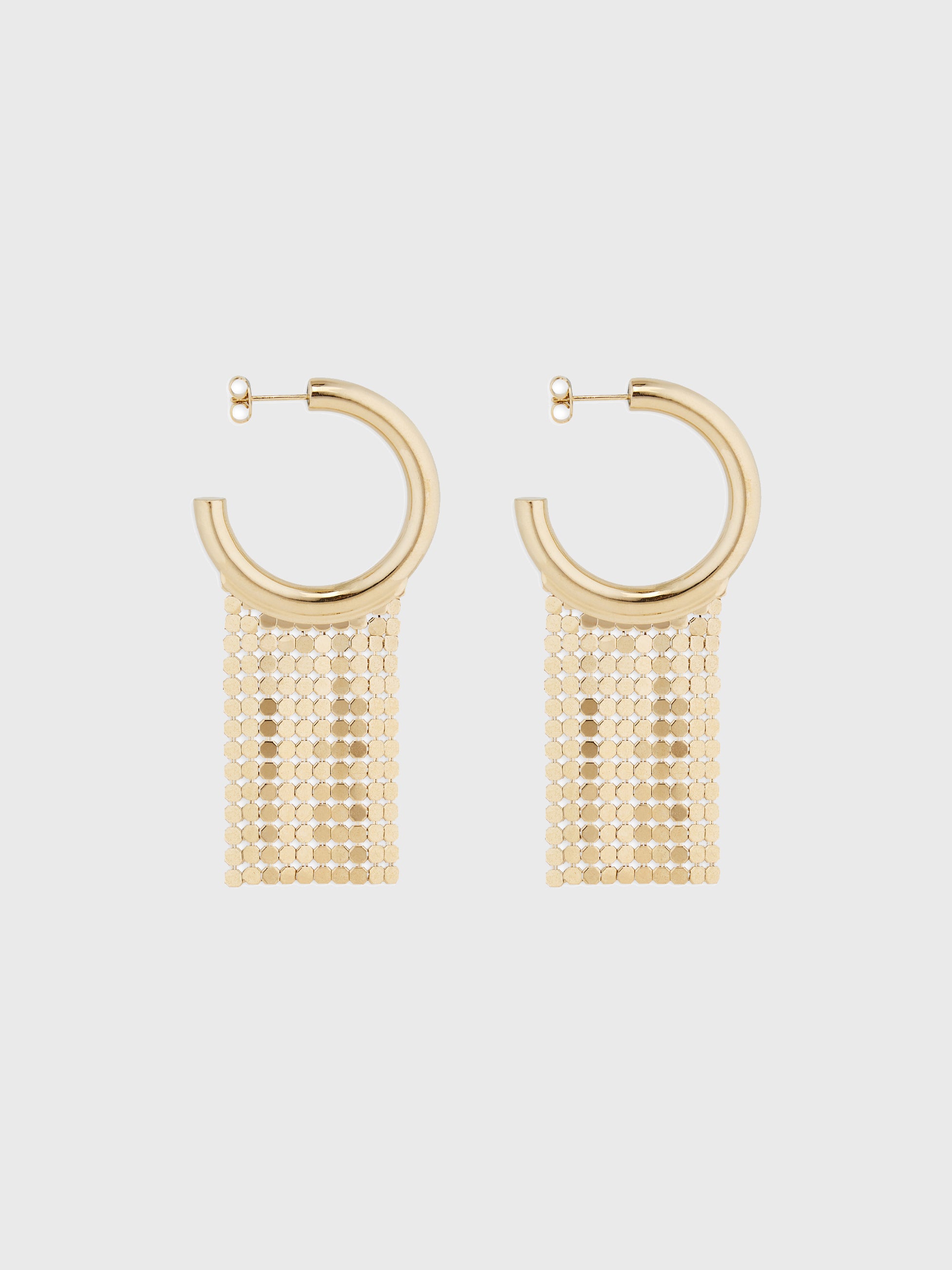 Pixel hoop earrings | Rabanne