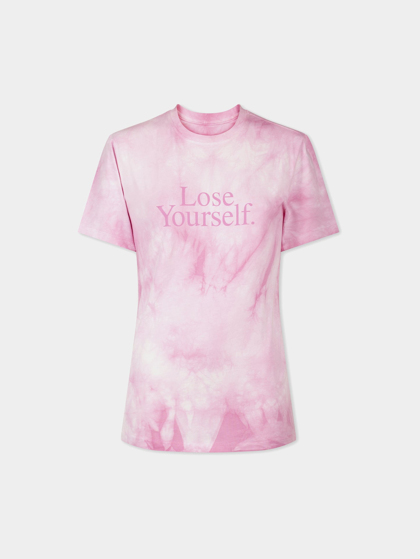 PINK TIE AND DYE TEE SHIRT