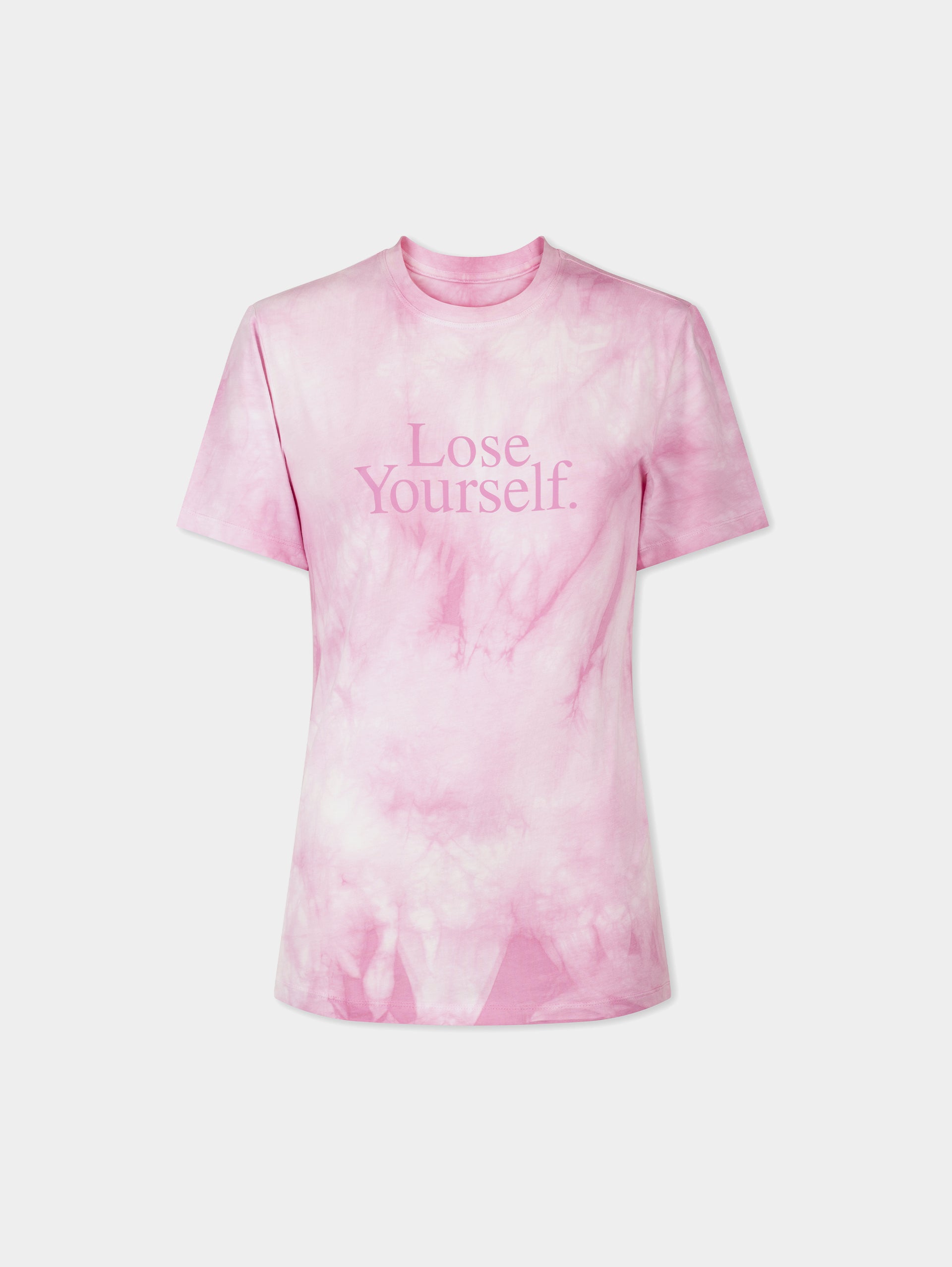 PINK TIE AND DYE TEE SHIRT