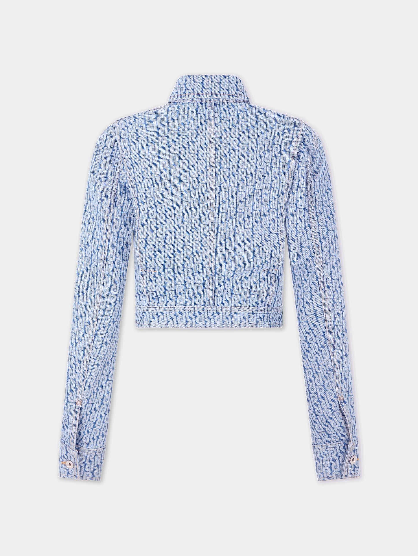 Veste denim monogramme  