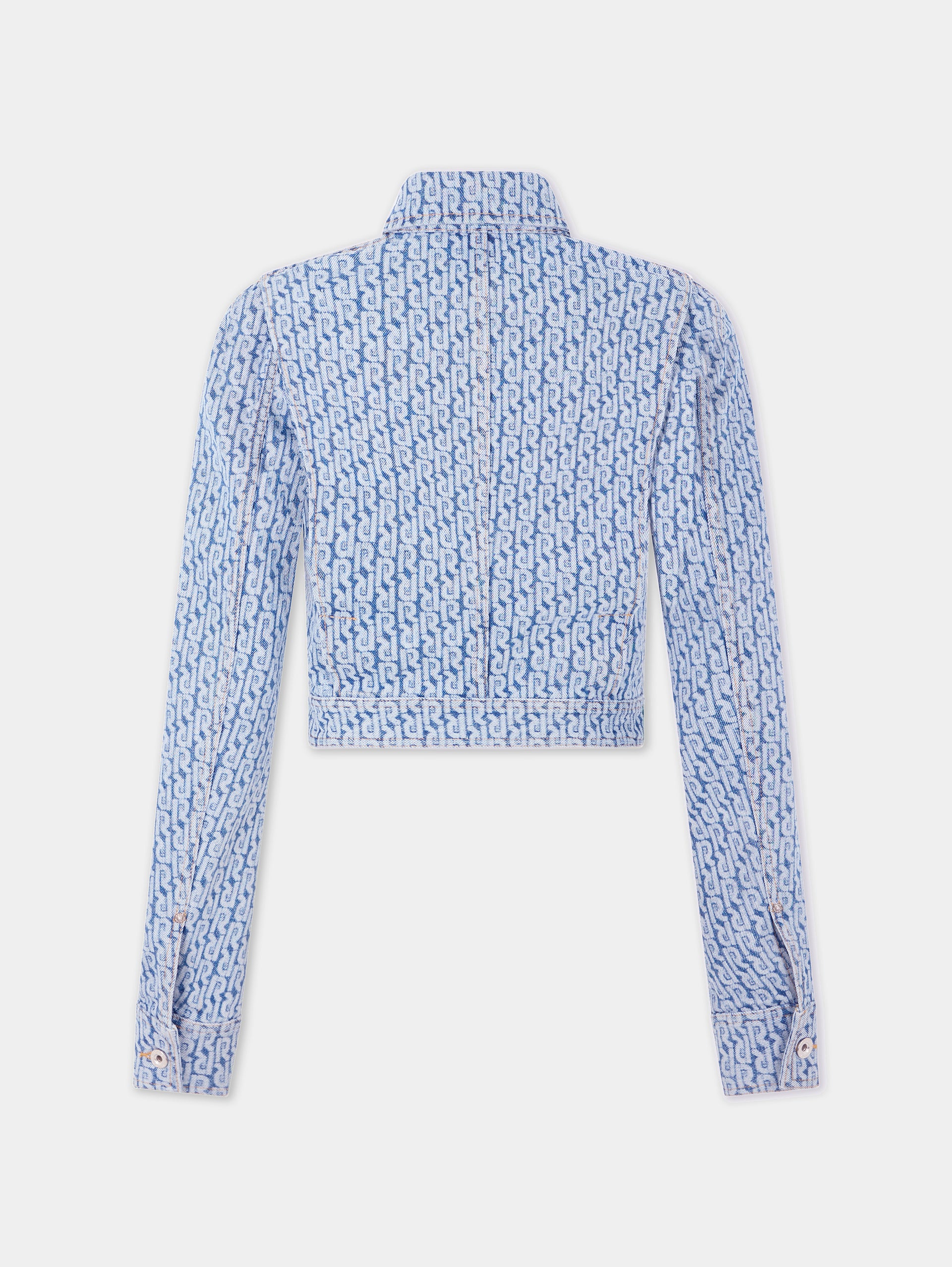 Veste denim monogramme  